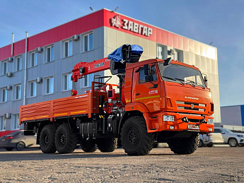 Бортовой КАМАЗ 43118 с КМУ KANGLIM KS2057H (дв. КАМАЗ,  сп/место)_0